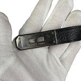 Hermes Birkin 30 Black Togo Leather Handbag 2002