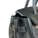 Hermes Birkin 30 Black Togo Leather Handbag 2002