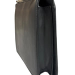 Fendi Black Leather Think Fendi Clutch