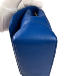 Chanel Vintage Blue Lambskin Flap Bag 1989
