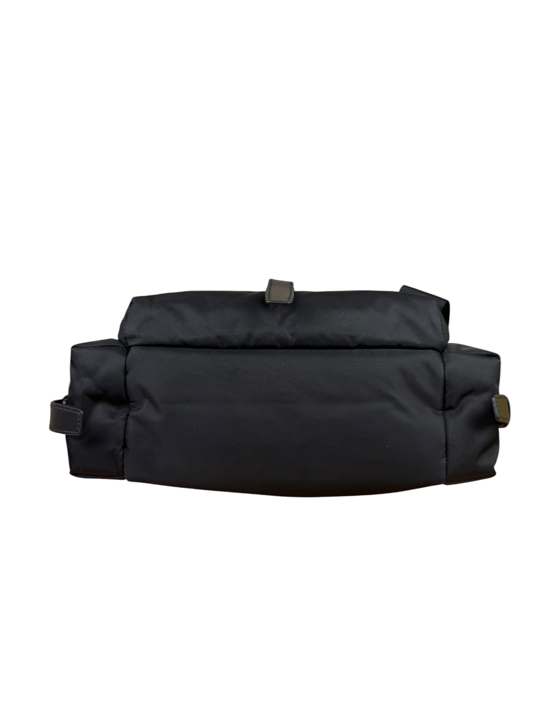 Prada Black Explore Re-Nylon Medium Shoulder Bag