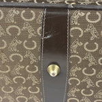 Celine Vintage Macadam Canvas Travel Bag