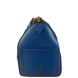 Louis Vuitton Vintage Blue Epi Leather Keepall