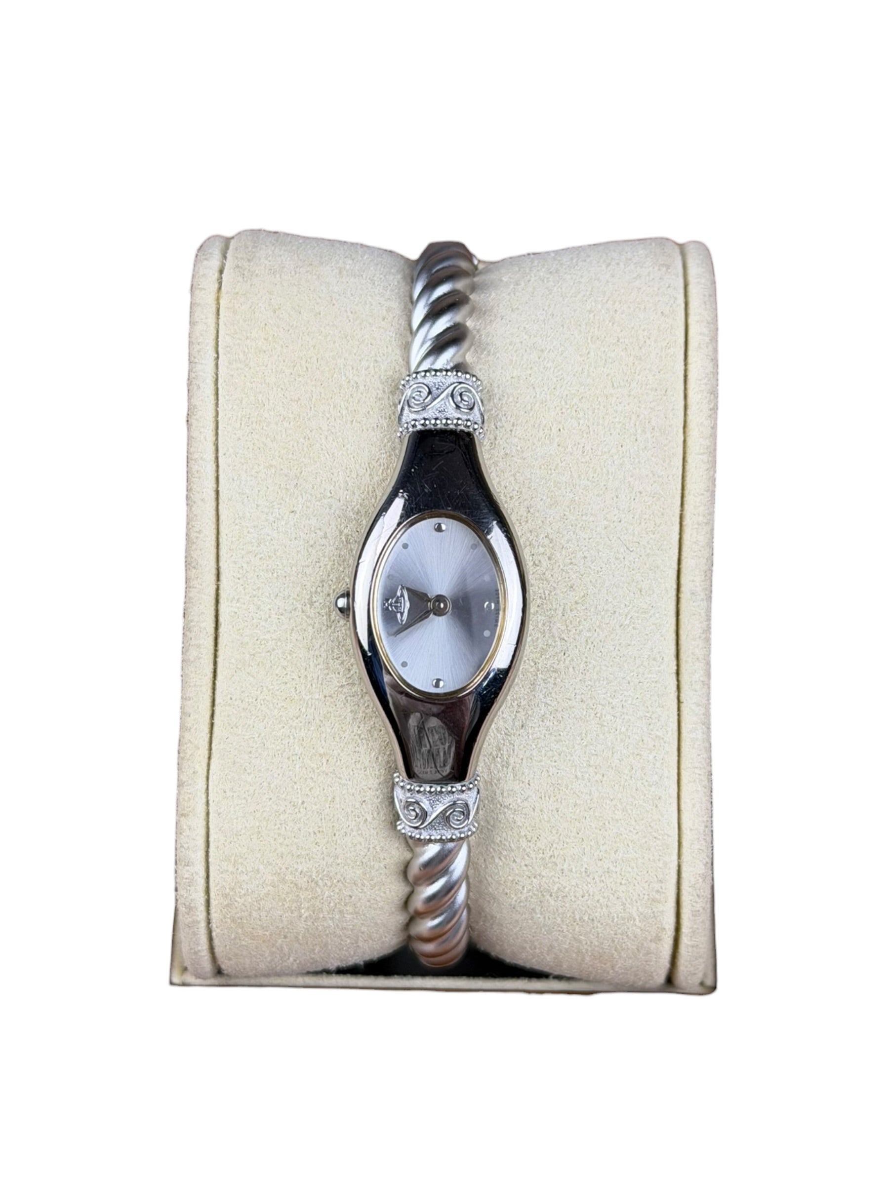 Vivienne Westwood 0291 Oval Dial Stainless Rope Band