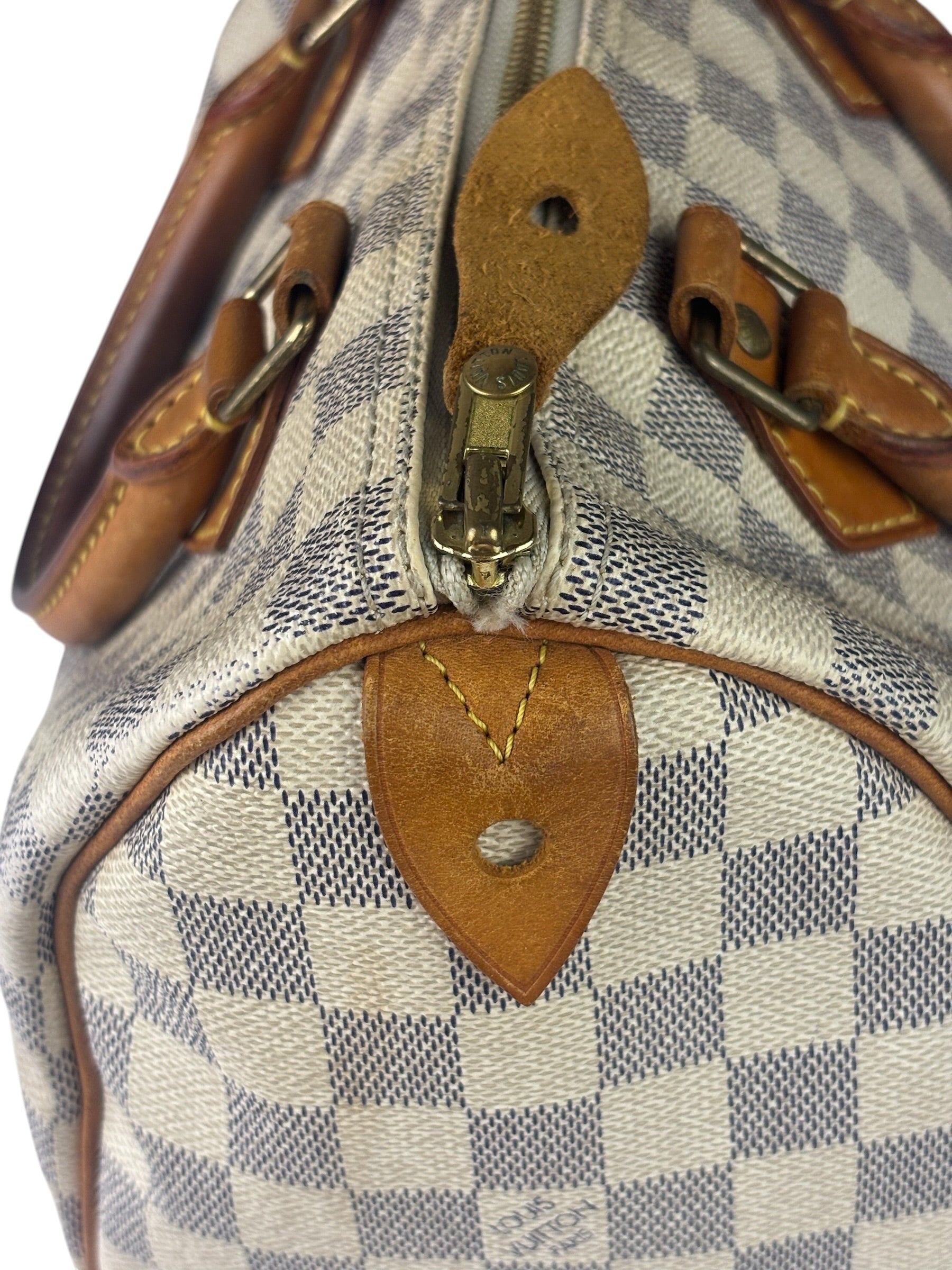 Louis Vuitton Diamier Azur Speedy 25