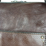 Chloé Brown Leather Mr. Paddington Boston Bag