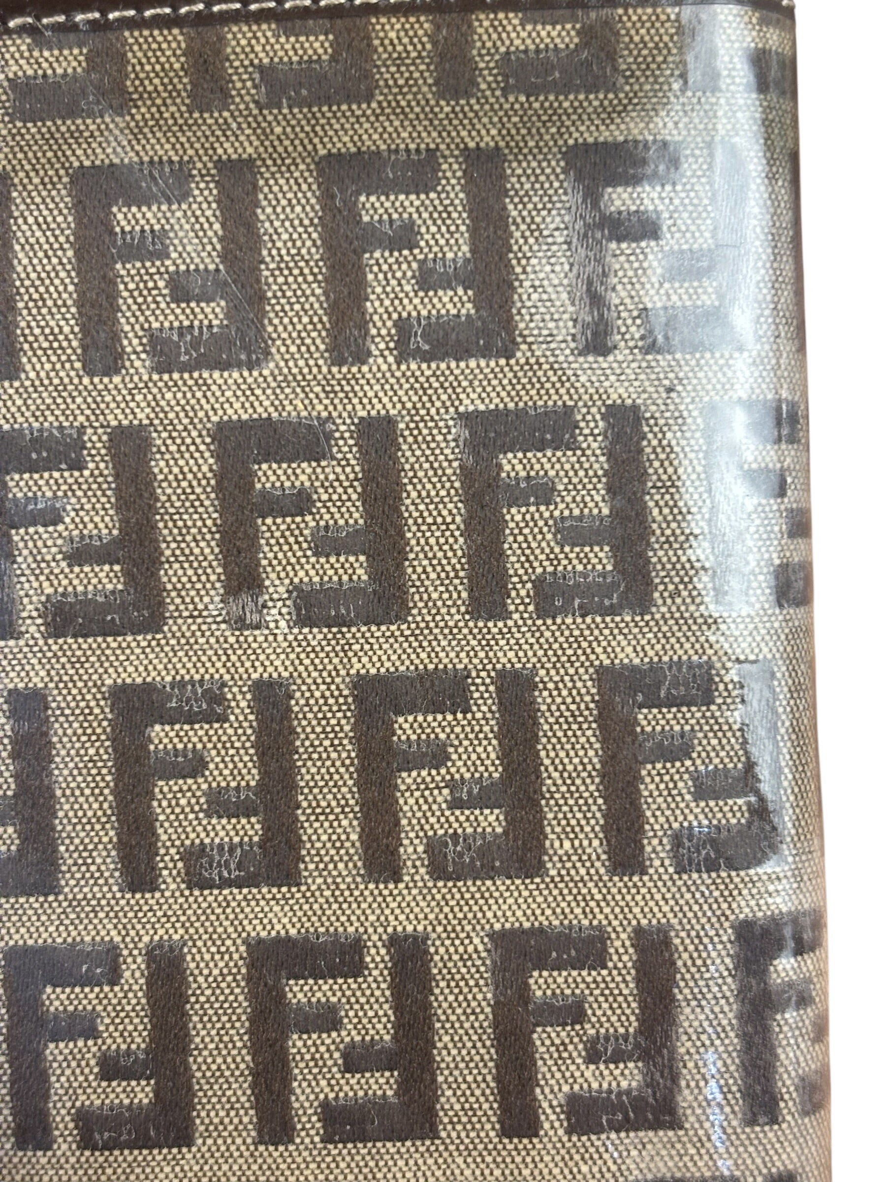 Fendi FF Vintage Zucchina Bifold Wallet