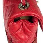 Chanel Red Quilted Leather Boy Flap Bag 2014