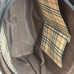 Burberry Black Saffiano Leather Tote Bag
