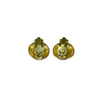 Chanel Gold CC Embellished Earrings