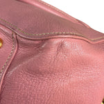 Miu Miu Pink Leather Two-Way Bag