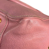 Miu Miu Pink Leather Two-Way Bag