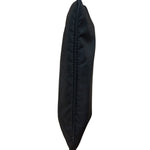 Prada Black Leather Trim Tessuto Nylon Pochette