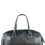 Fendi Vintage Leather Selleria Stitch Handbag