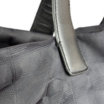 Chanel Vintage Black Travel Line Tote Bag