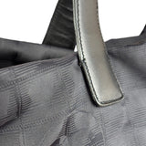 Chanel Vintage Black Travel Line Tote Bag
