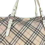 Burberry Nova Check Buckle Tote Bag