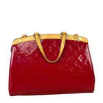 Louis Vuitton Red Vernis Brea Two-Way Bag PM