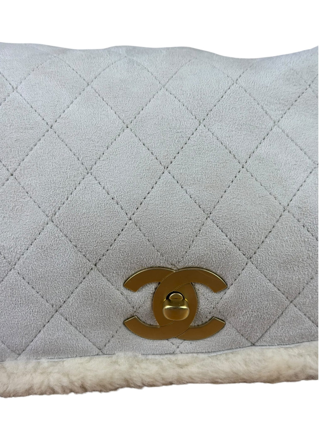 Chanel Shearling Accordion Flap Bag 2004