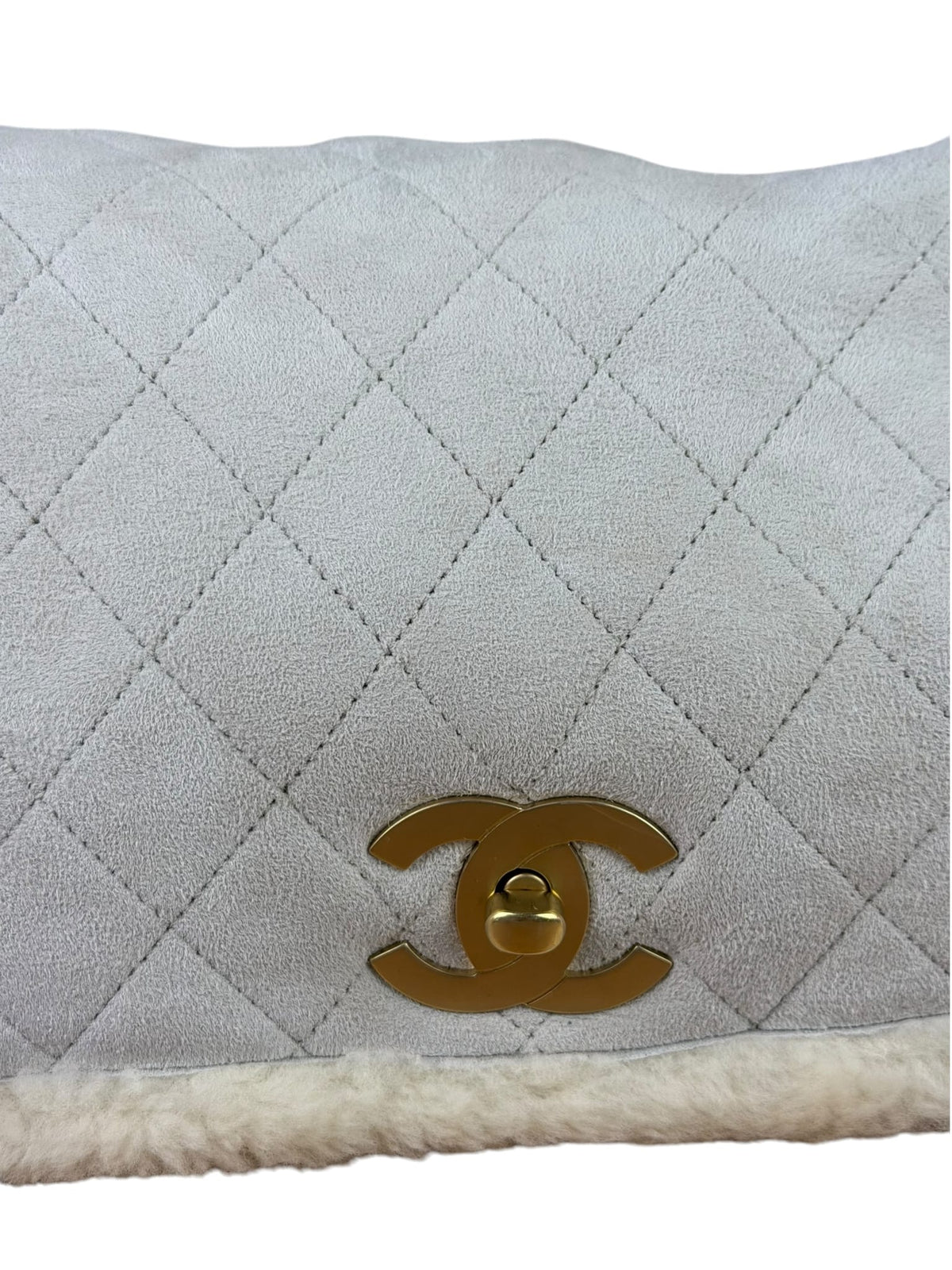 Chanel Shearling Accordion Flap Bag 2004