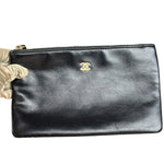 Chanel Black Quilted Leather 22 Chain Hobo Bag 2021