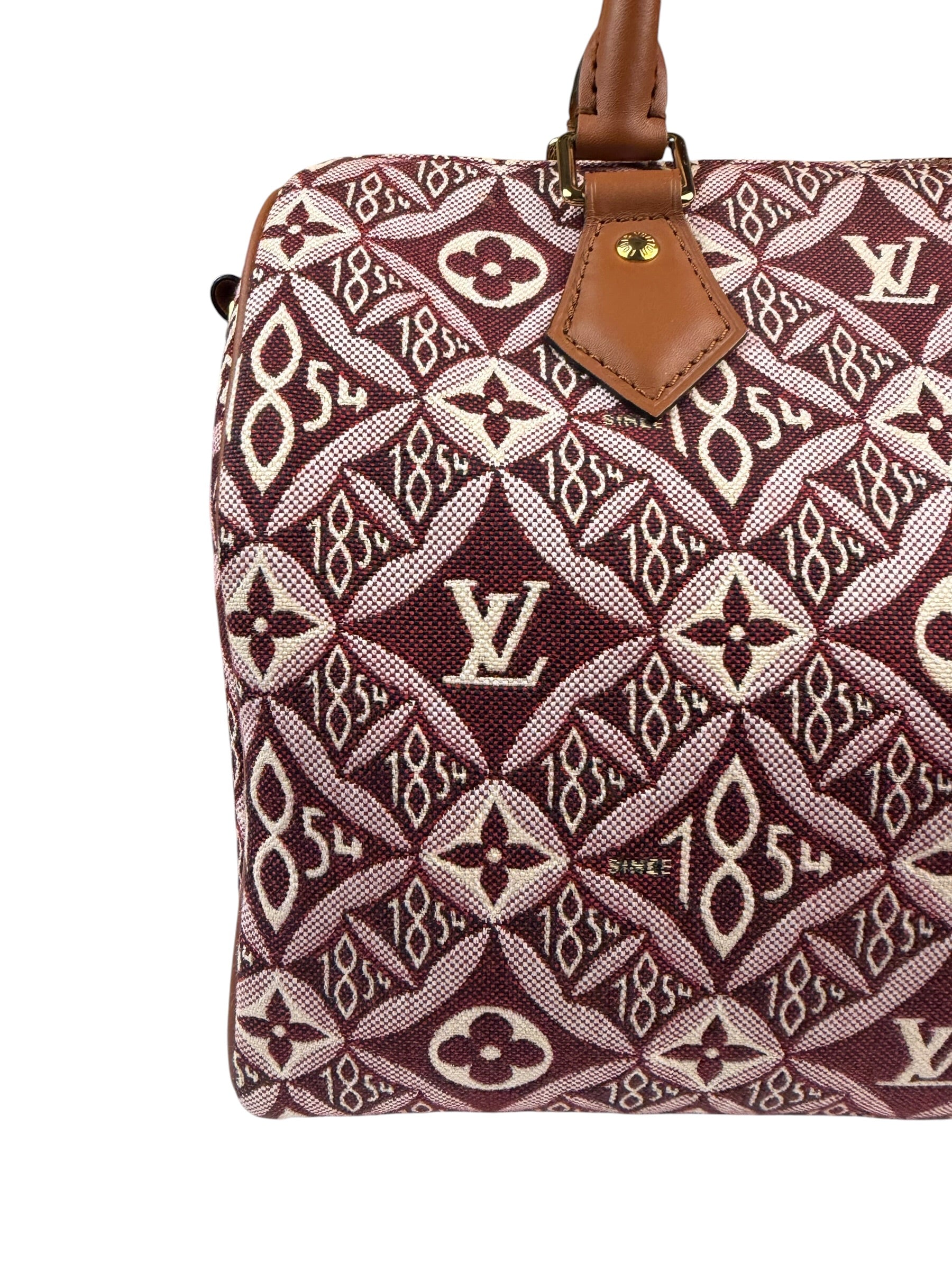 Louis Vuitton Jacquard Since 1854 Speedy Bandouliere 25