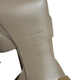 Saint Laurent King Palm Heels Beige