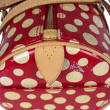 Louis Vuitton x Yayoi Kusama Red/Yellow Vernis Dot Infinity Papillon 30