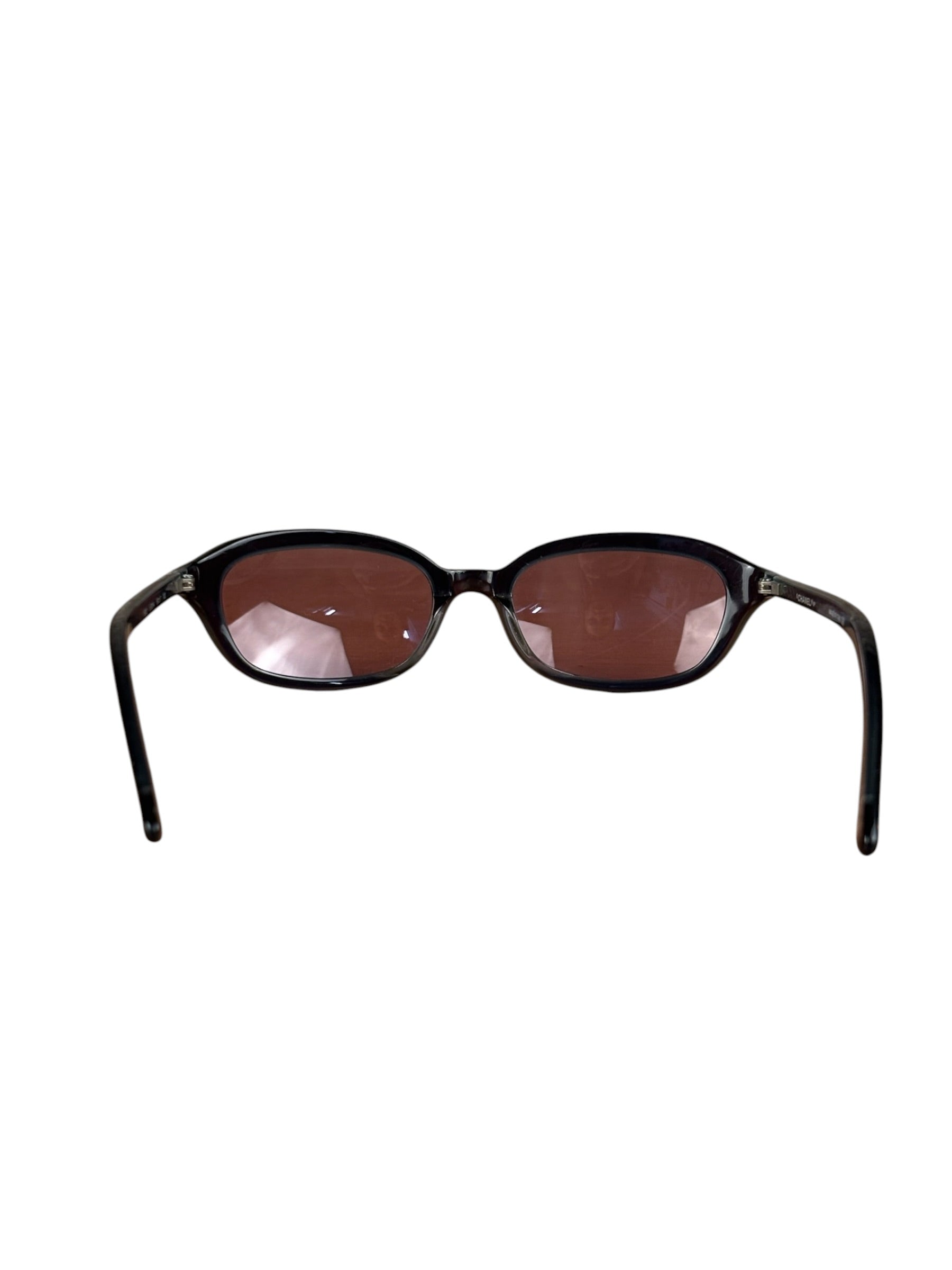 Chanel Vintage Purple Frame Sunglasses
