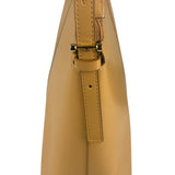 Burberry Vintage Beige Leather Shoulder Bag