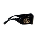 Gucci Black GG0811S Rectangular Sunglasses