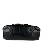 Gucci Vintage Black Horsebit Flap Bag