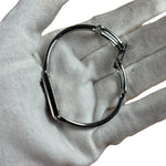 Gucci Vintage Black Dial Bangle Watch 1500L