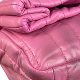 Balenciaga Pink Quilted Leather Chain Shoulder Bag