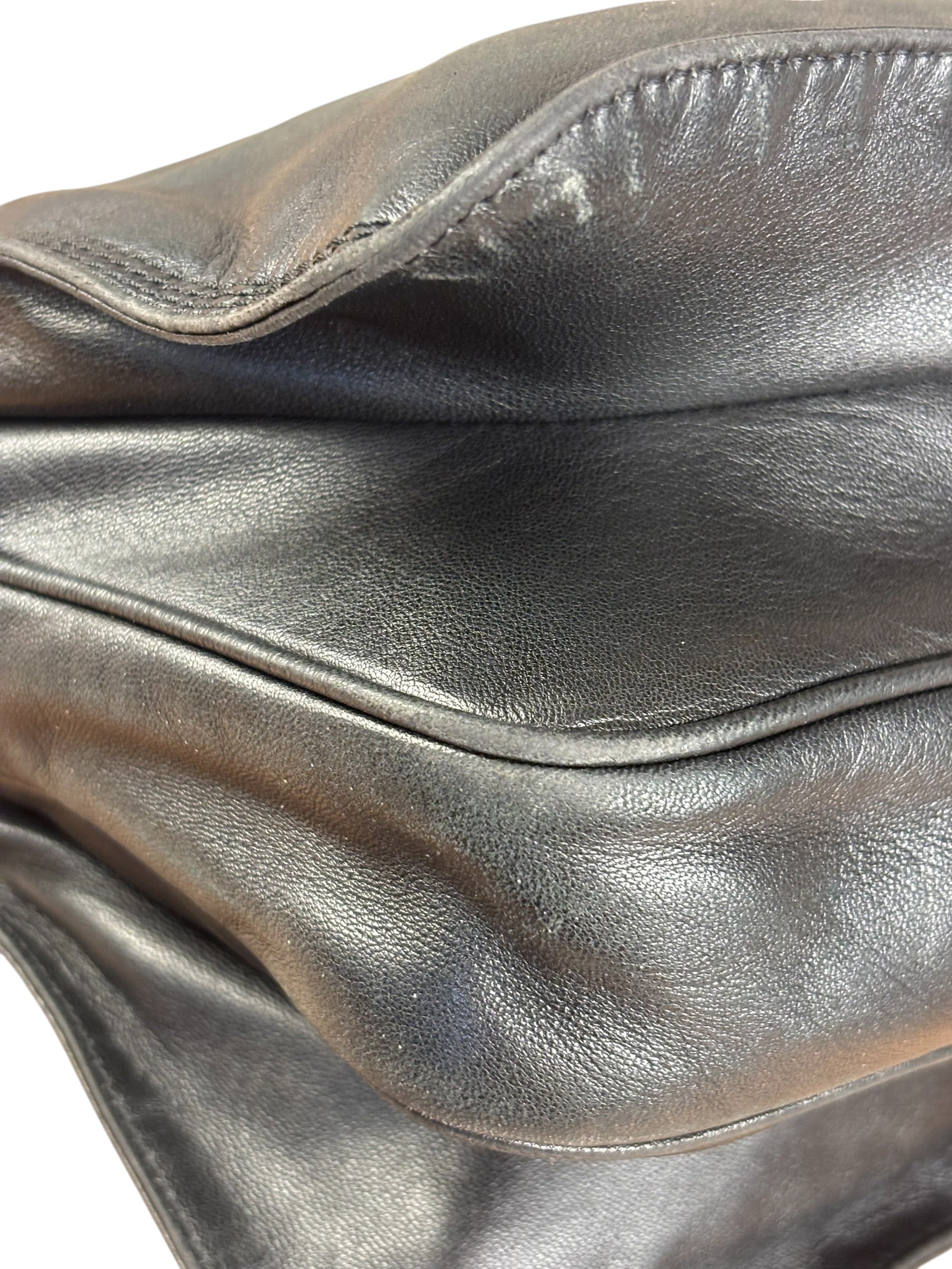 Loewe Black Anagram Logo Leather Crossbody