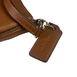 Coach Tan Brown Pebble Leather Crossbody Bag