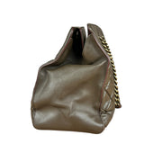 Chanel CC Brown Quilted Leather Perfect Edge Tote 2012