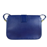Saint Laurent Chyc Royal Blue Leather Crossbody
