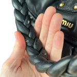 Miu Miu Vintage Calfskin Soho Shoulder Bag