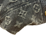 Louis Vuitton Black Denim Neo Cabby Bag