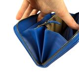 Bottega Veneta Intrecciato Long Wallet Blue