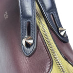 Fendi Burgundy By The Way 2 Way Boston Bag