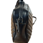 Yves Saint Laurent Black Leather Lou Camera Bag