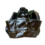 Loewe Vintage Nappa Aire Brown Patent Handbag