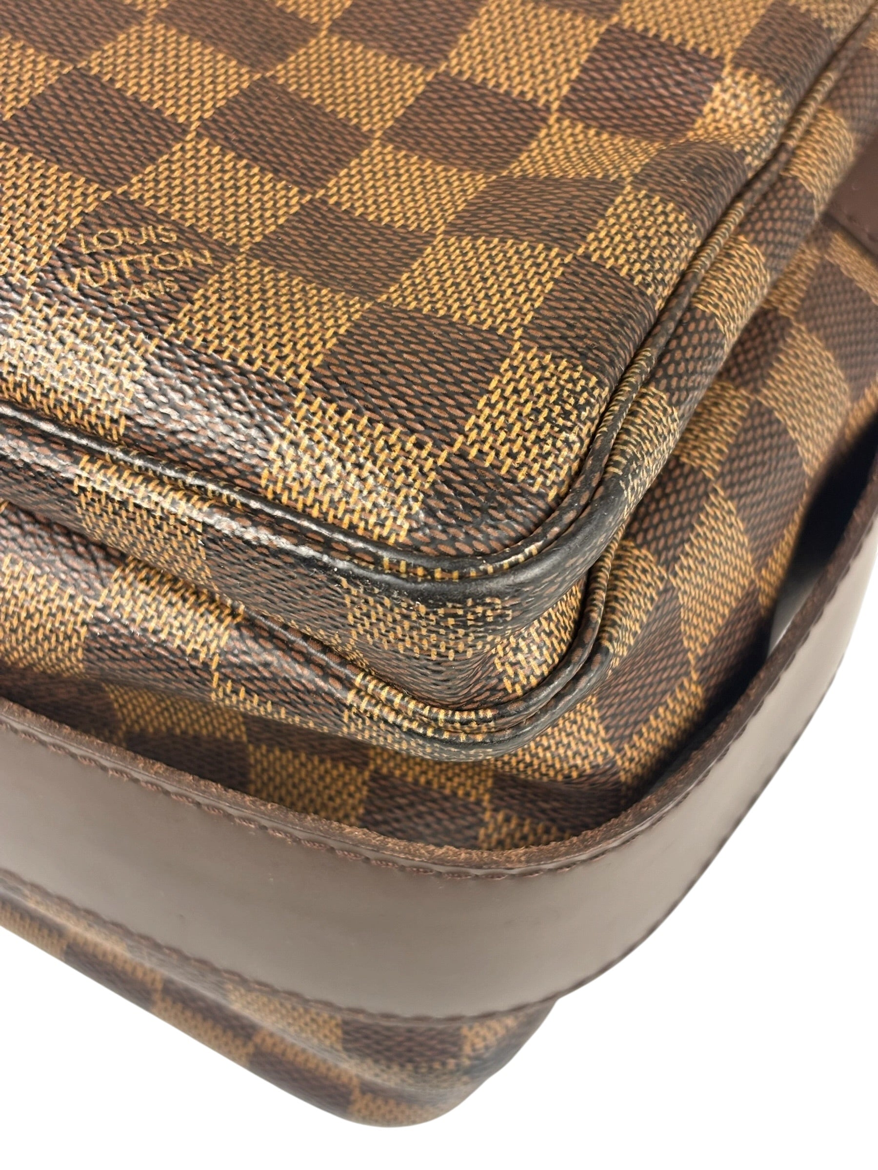 Louis Vuitton Damier Ebene Canvas Naviglio Messenger Bag