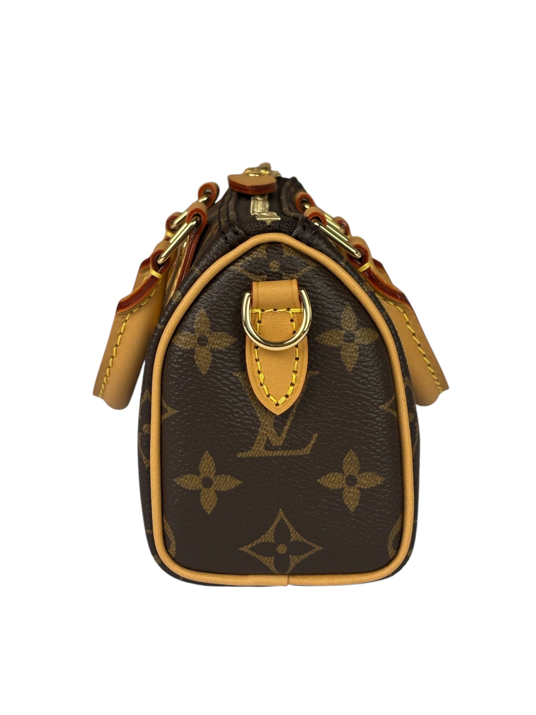 Louis Vuitton Monogram Nano Speedy Two-Way Bag