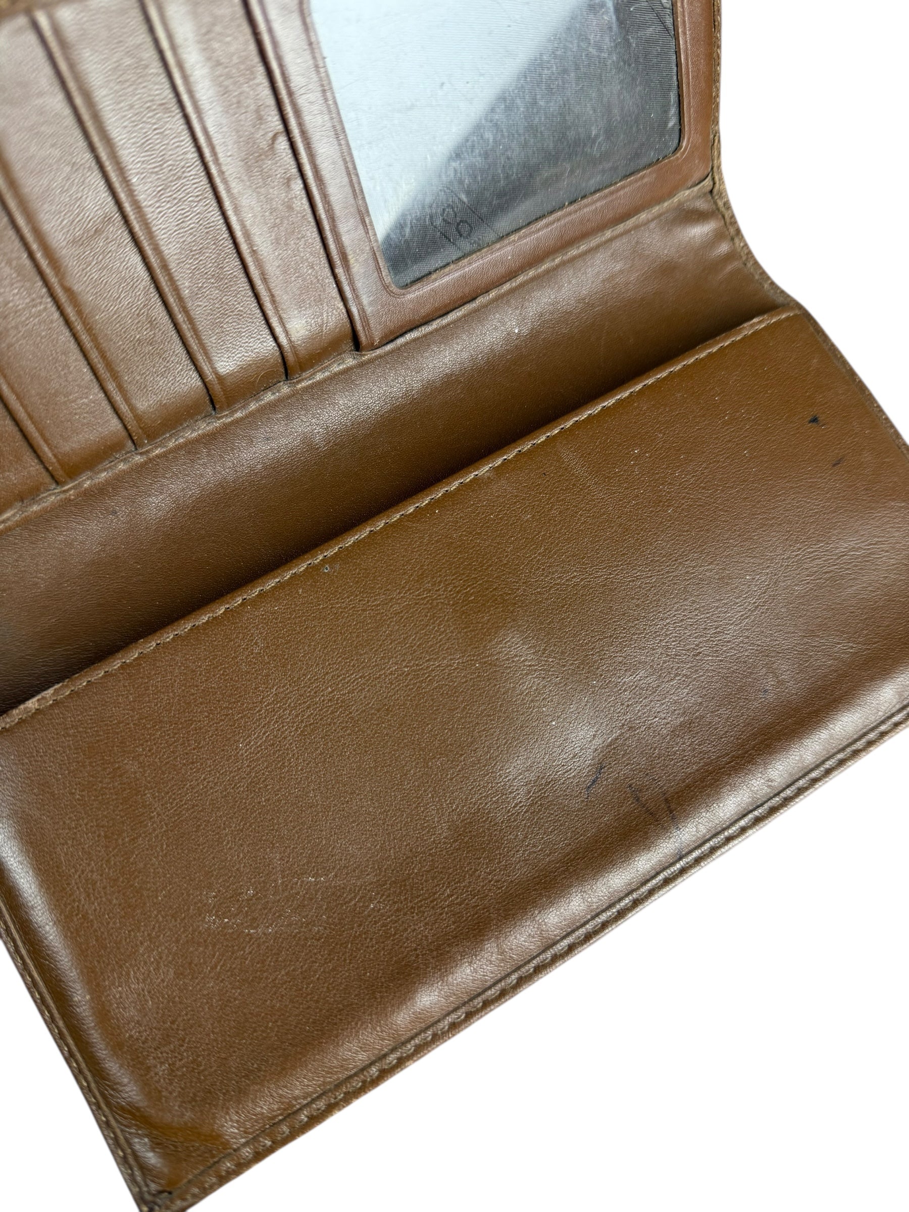 Coach Vintage Signature C Long Wallet Brown