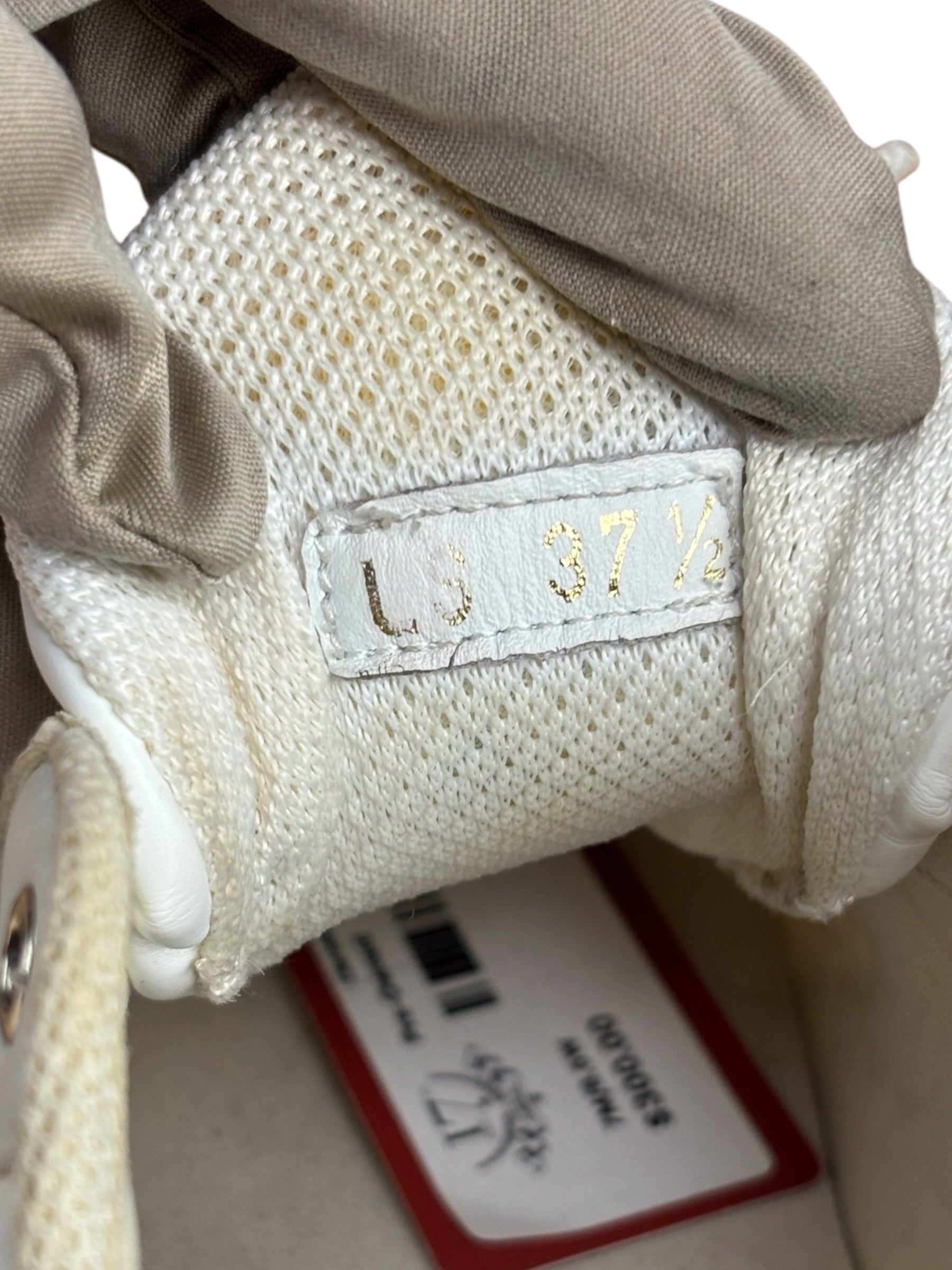 Christian Dior White Vibe Cloth Sneaker