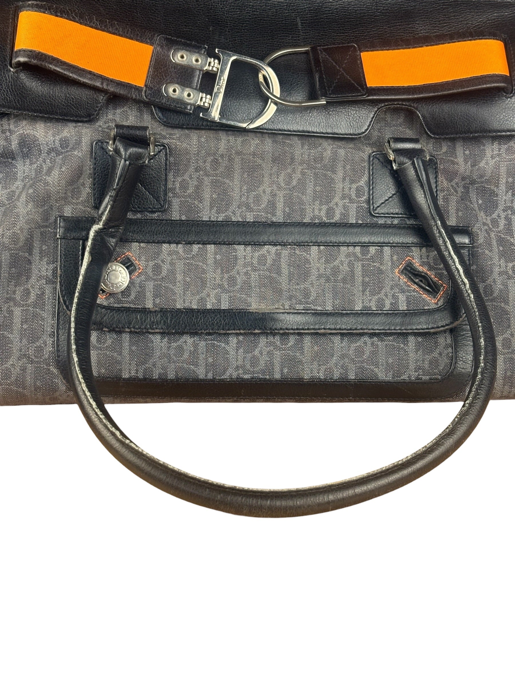 Christan Dior Vintage Diorissimo Flight Trotter Tote