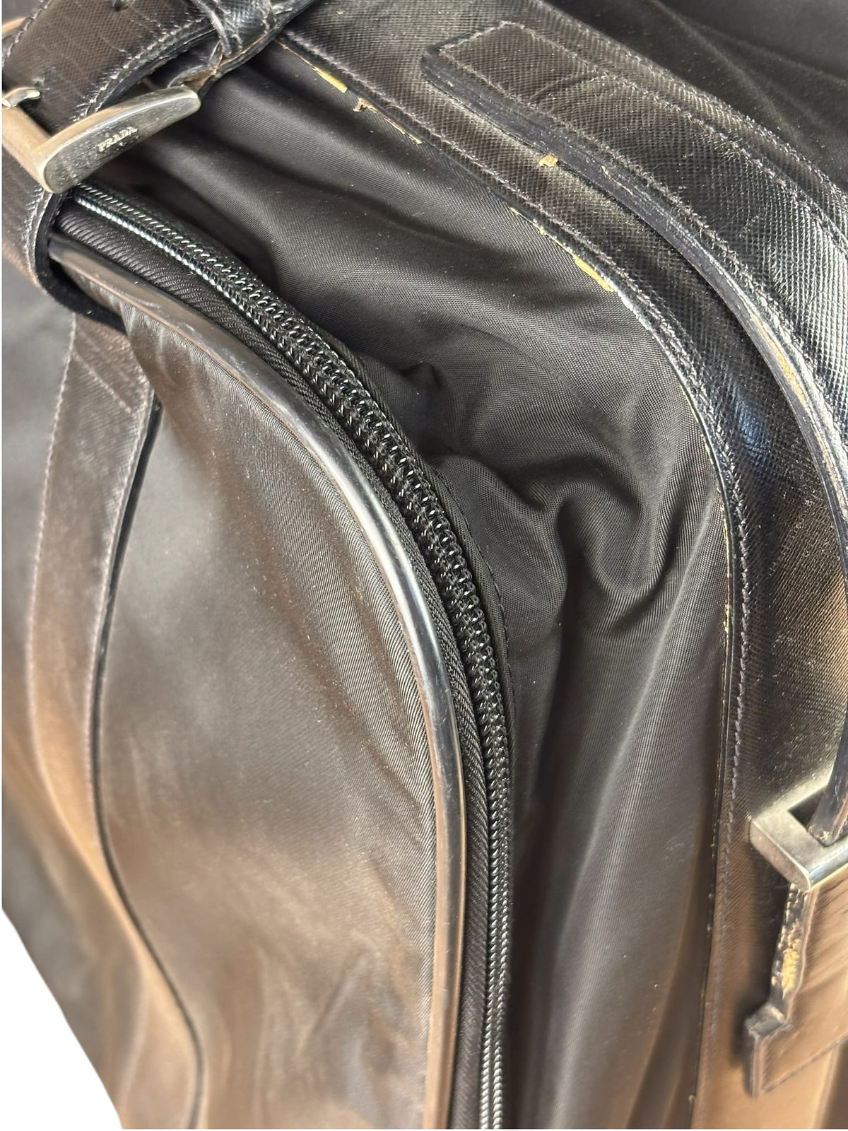 Prada Black Briefcase Saffiano Leather